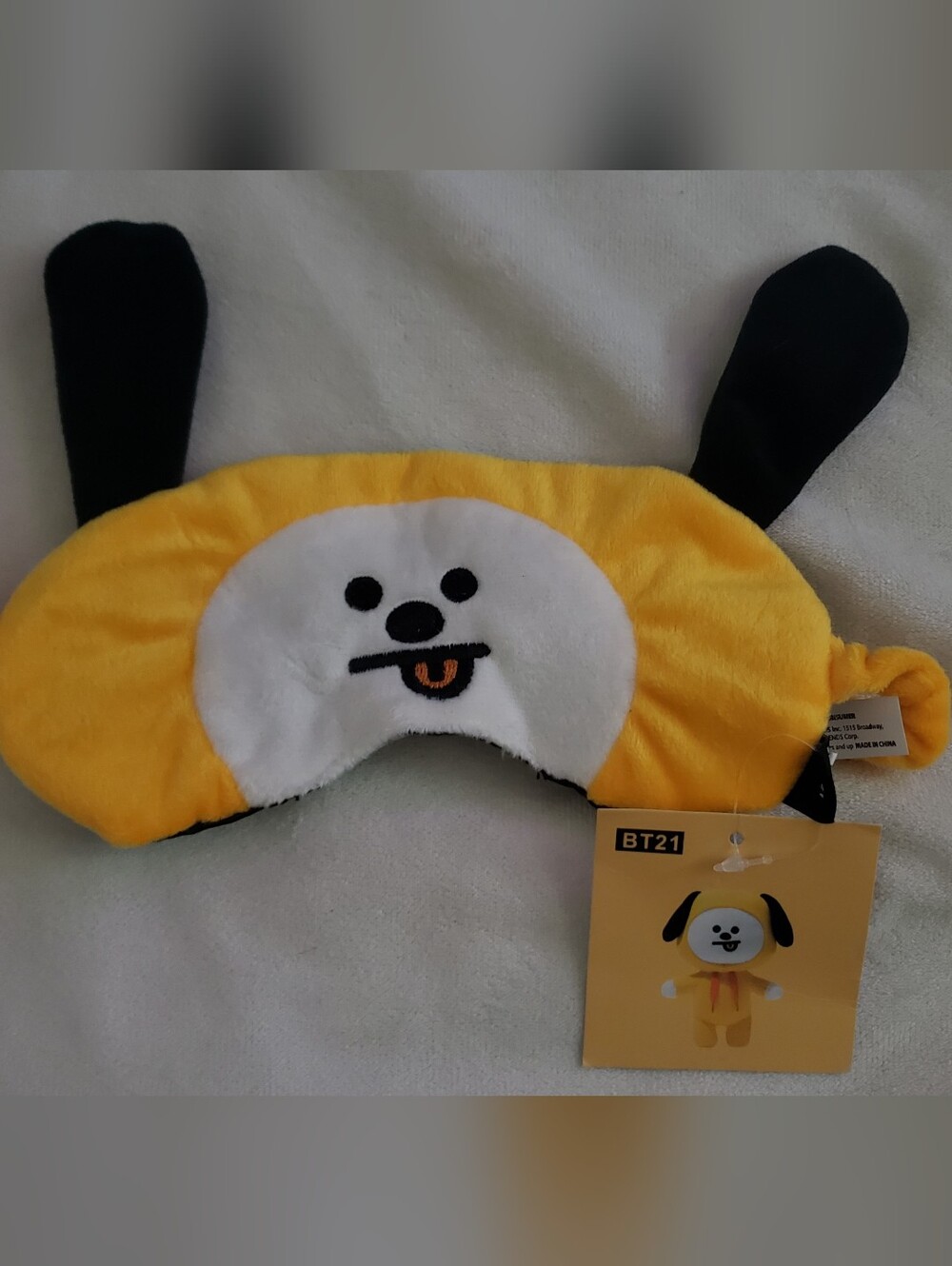 BTS BT21 Chimmy Sleeping Mask NWT